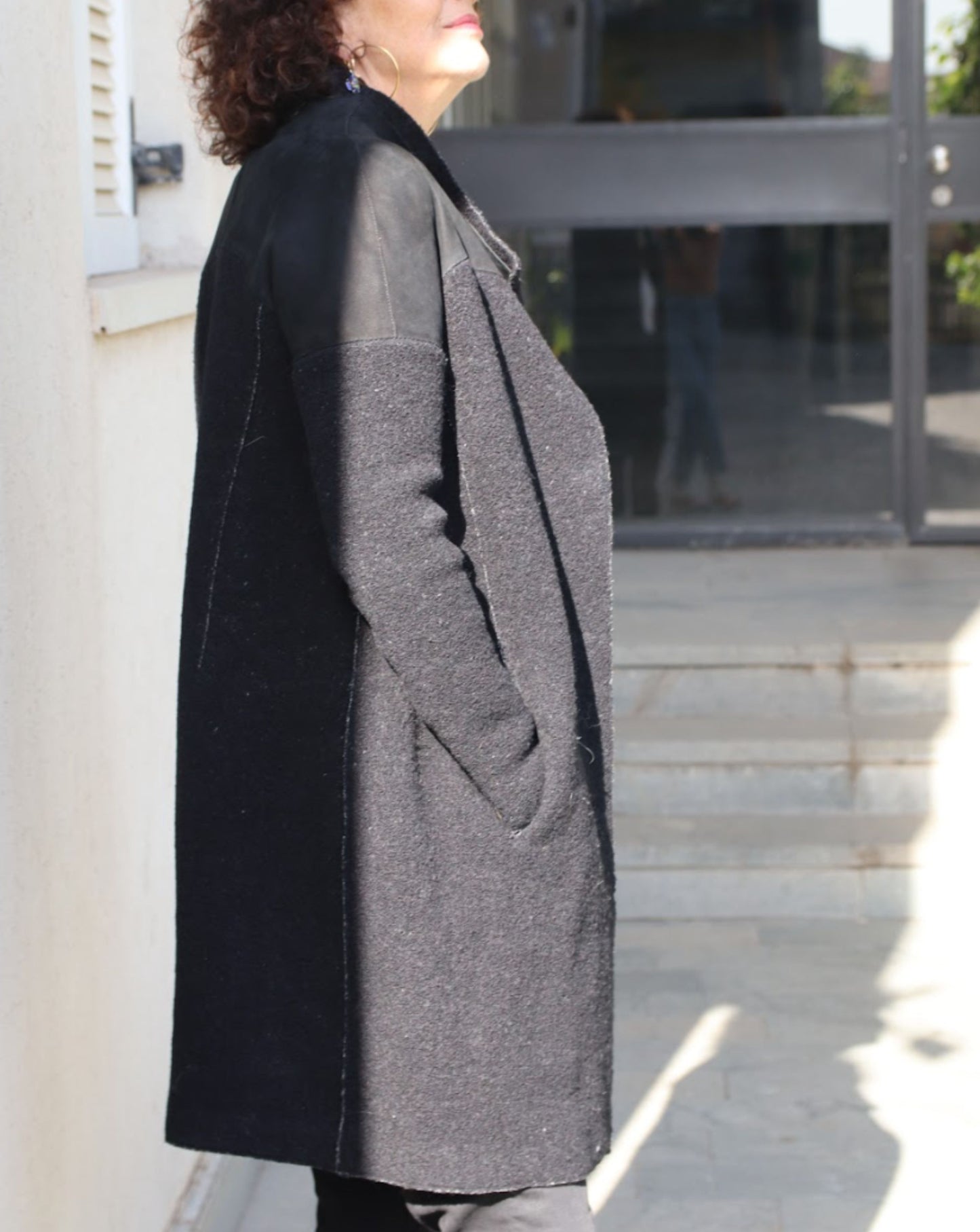 Two-tone Coat