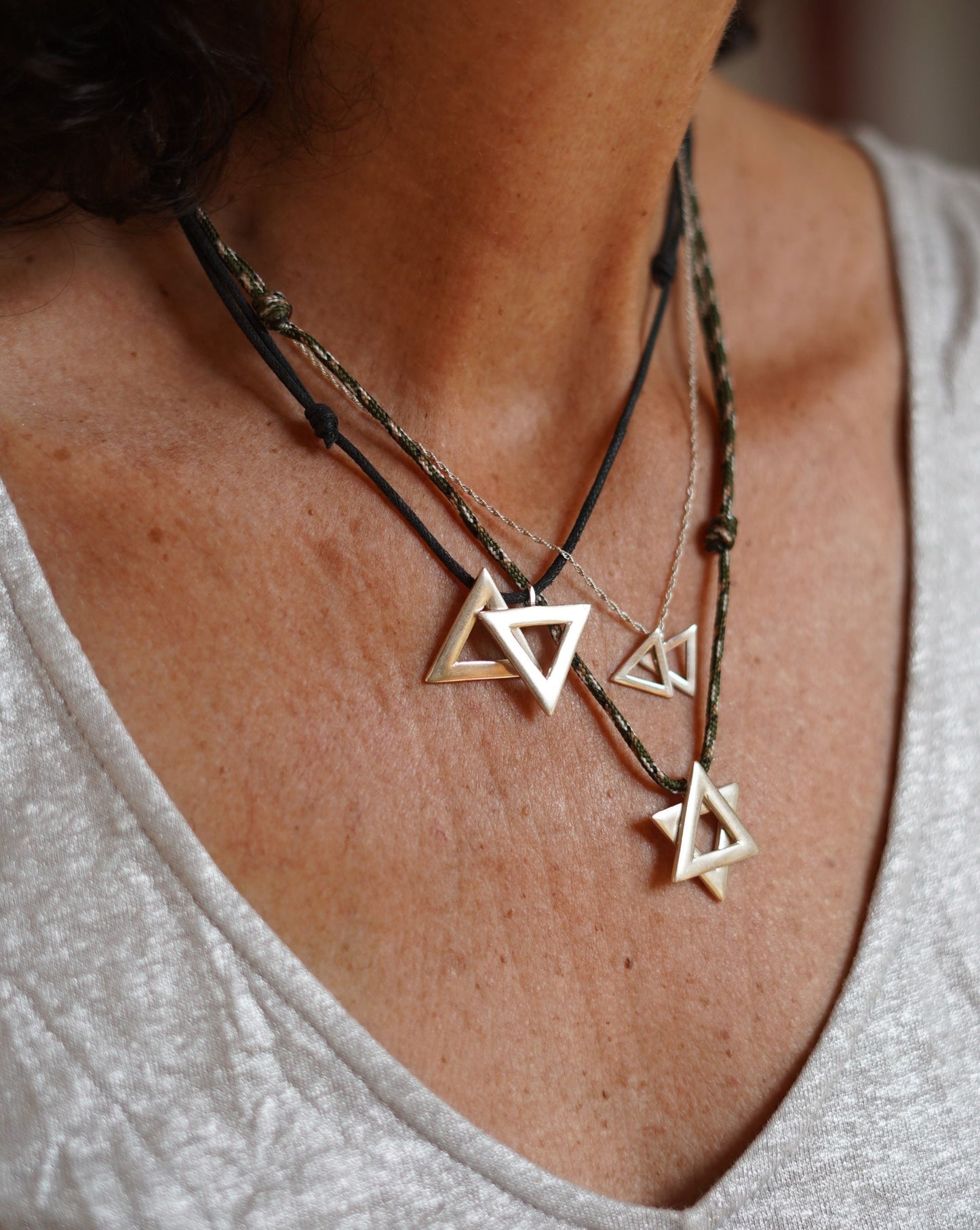 Large Silver Magen David