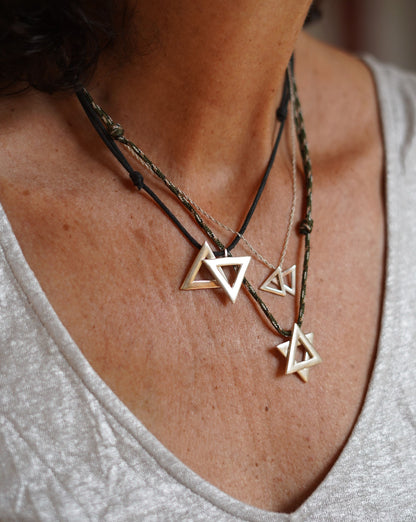 Large Silver Magen David