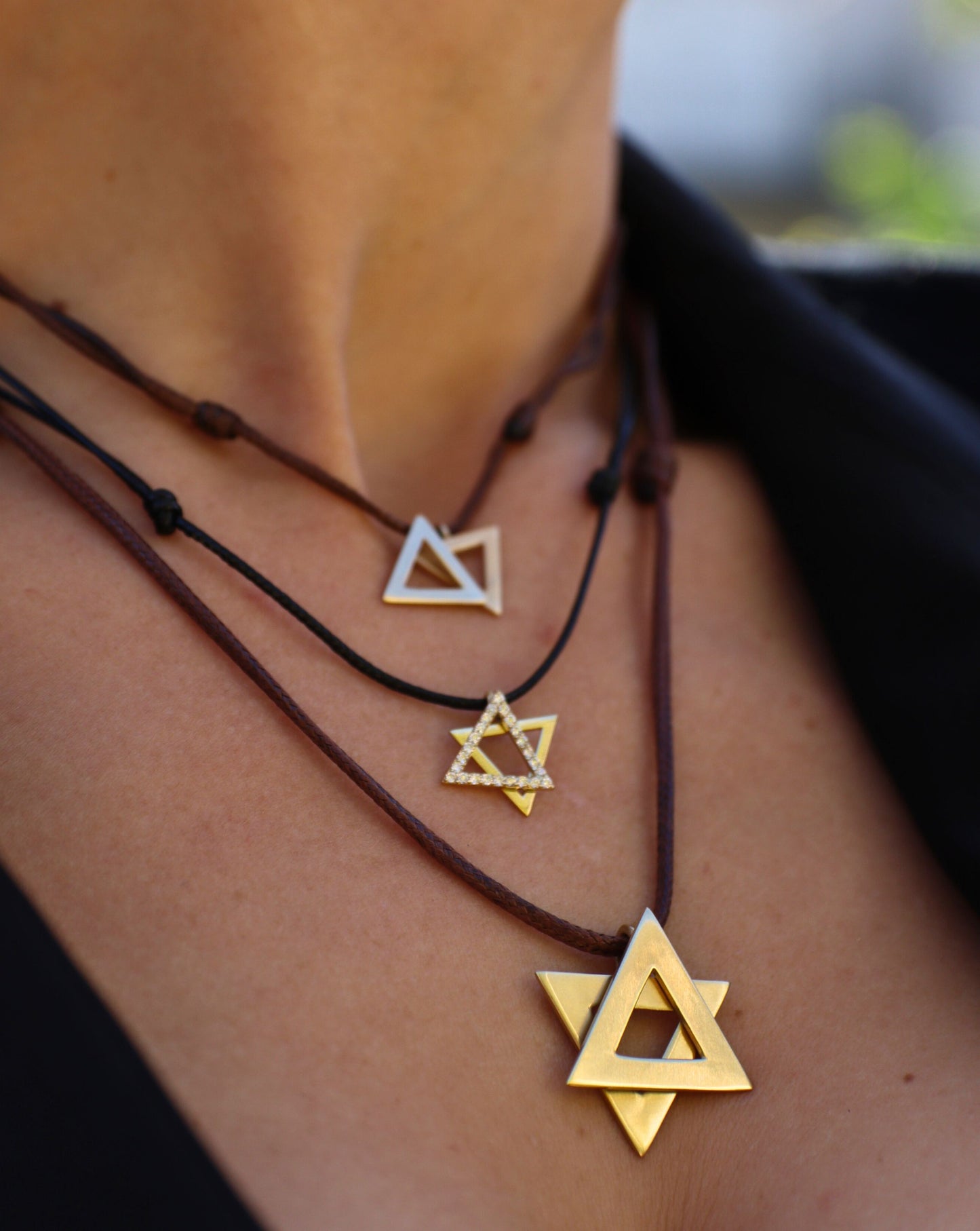 Small Gold Magen David