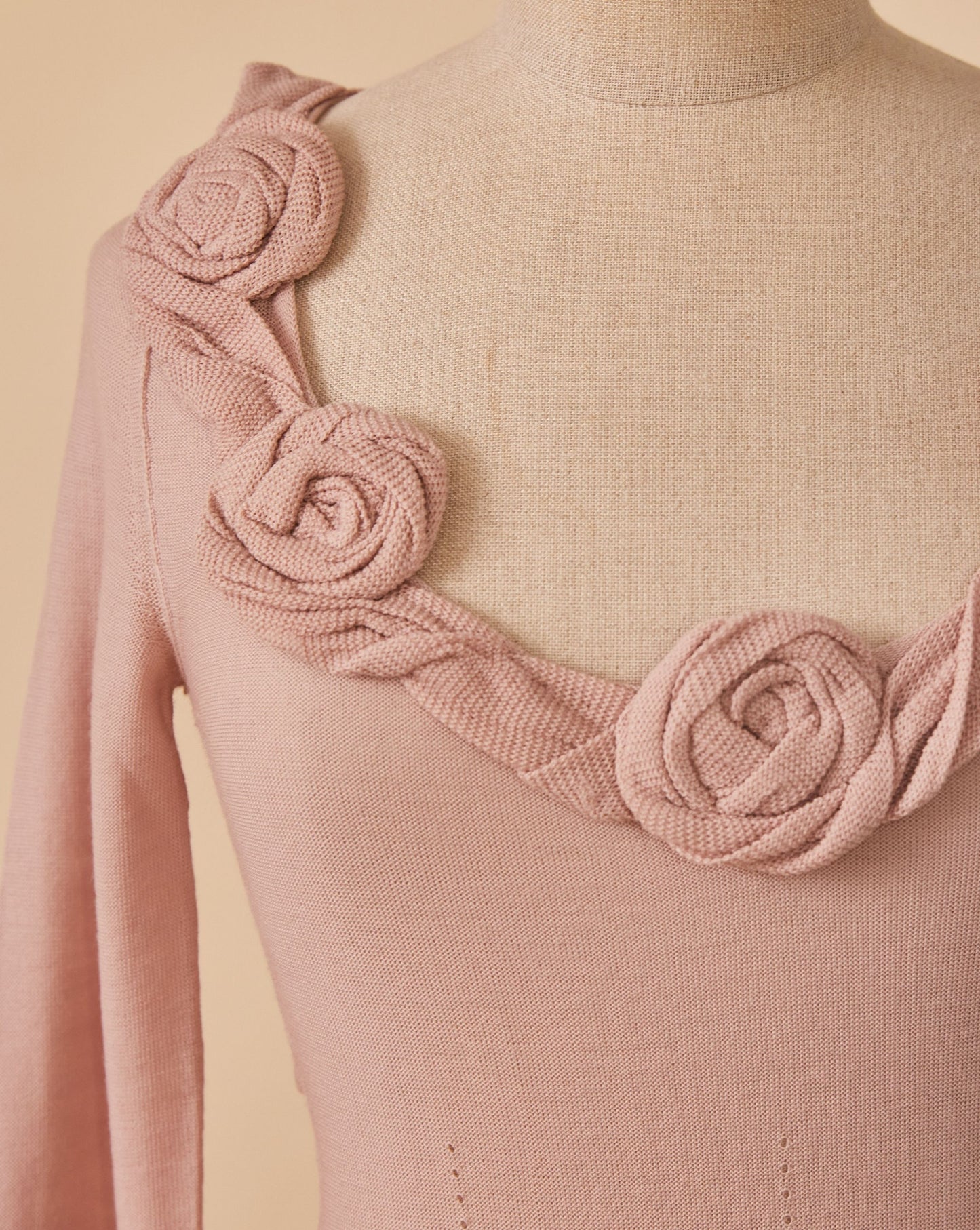 Pink Flowers Pullover