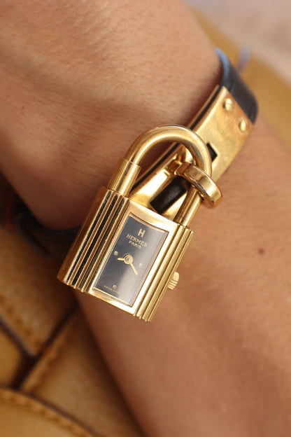 Hermès Kelly Cadenas Square Watch