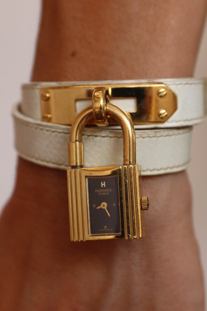 Hermès Kelly Cadenas Square Watch