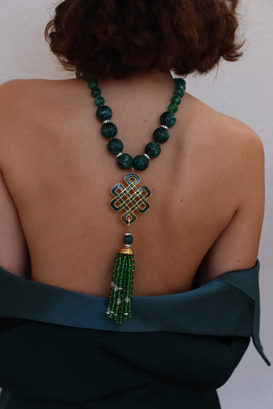 Valentino Green Necklace