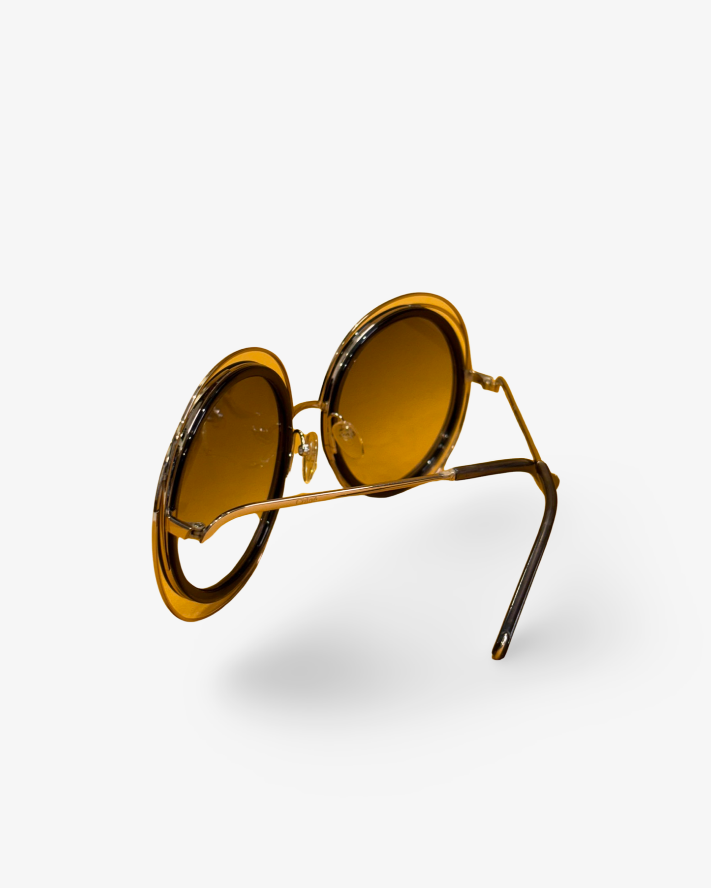 Round Taupe Sunglasses