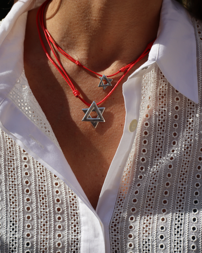 Large Silver Magen David