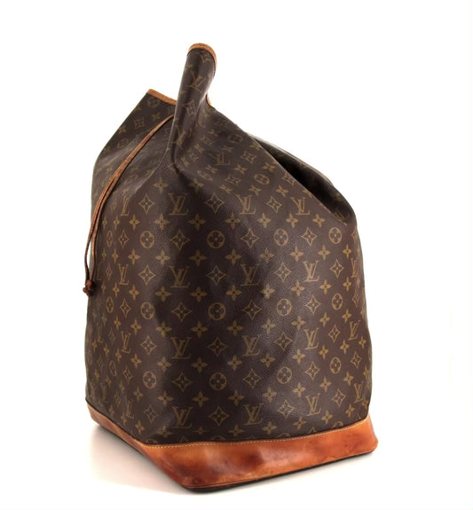 Louis Vuitton Brown Monogram Travel Bag