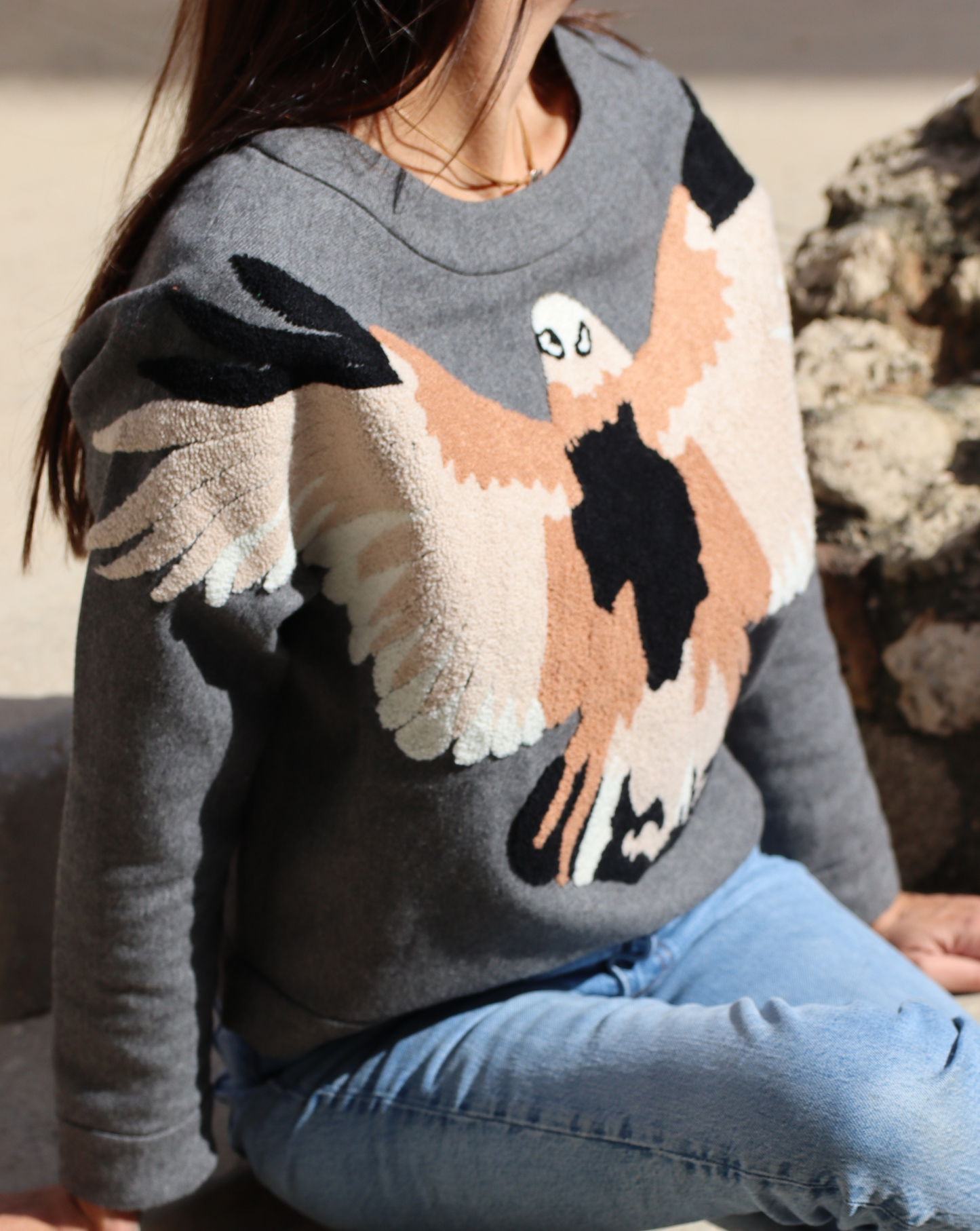 Intarsia Sweat