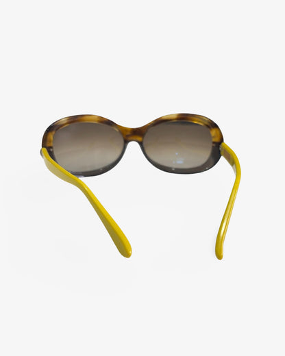 Sunglasses with Yellow Accents