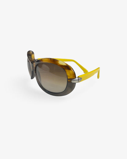 Sunglasses with Yellow Accents